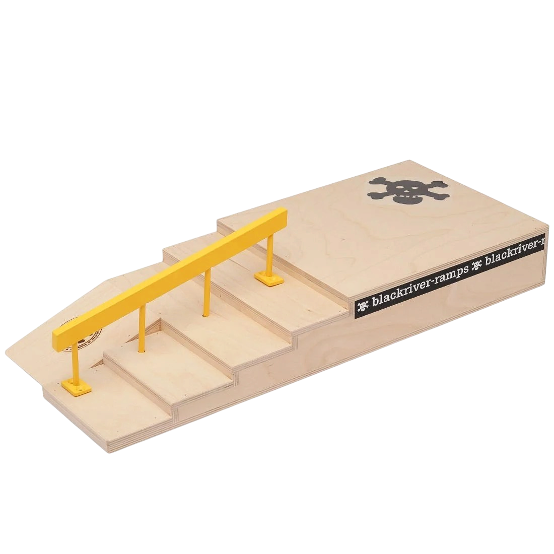 Blackriver Fingerboard Ramps - Stairset With Square Rail