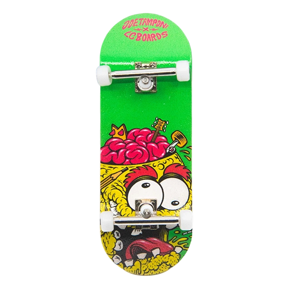 LC BOARDS X JOE TAMPONI 98X34 COMPLETE GREEN SKULL