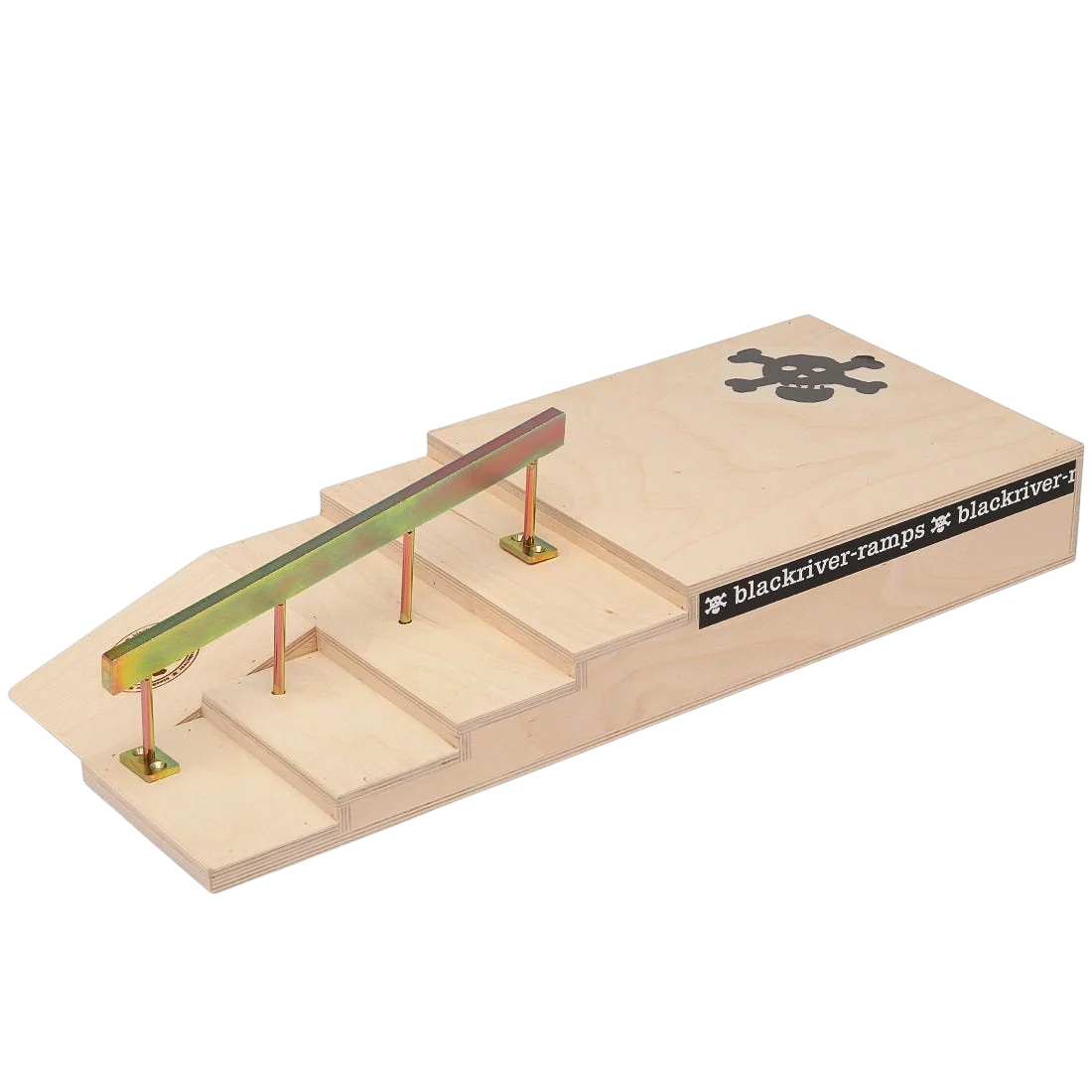 Blackriver Fingerboard Ramps - Stairset With Square Rail